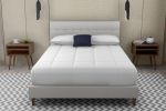 Queen Upholstered Bed With 2 Nightstands