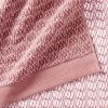 Signature Soft Cotton Melange 6 Piece Bath Towel Set,Old Rose