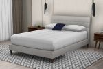 Queen Upholstered Bed With 2 Nightstands