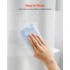 Shower Curtain Liner, 8G Heavy-Duty PEVA Shower Liner, 2-Pack Waterproof Plastic Liners with 3 Magnets and 12 Rust-Resistant Metal Grommet