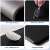 Kitchen Mats, 2PCS Kitchen Rugs, Cushioned Anti Fatigue Kitchen Mats for Floor, Non-Slip Standing Desk Mat, Waterproof Kitchen Rug Set for Kitchen